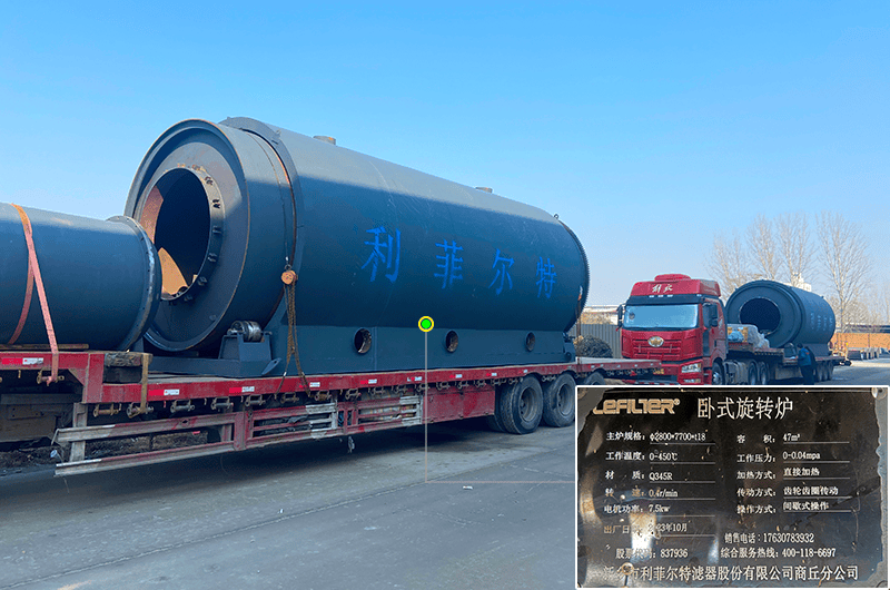 廢輪胎熱裂解煉油設(shè)備爐膽為什么會(huì)鼓包變形？